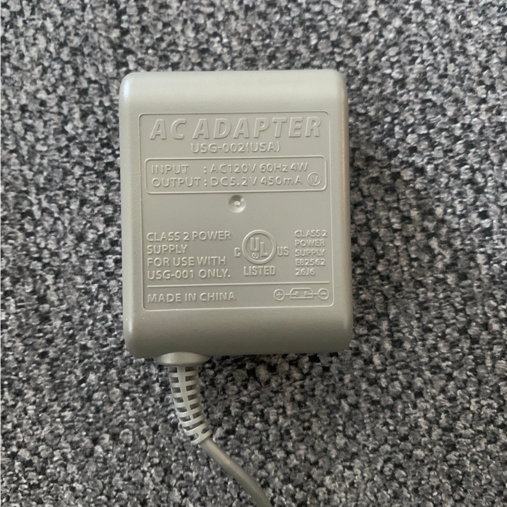 Nintendo Ds charger